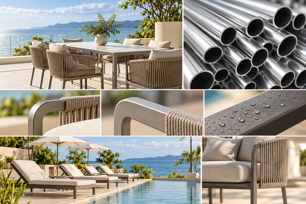 Aluminum ที่ใช้สำหรับกับเฟอร์นิเจอร์ Outdoor